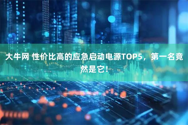 大牛网 性价比高的应急启动电源TOP5，第一名竟然是它！