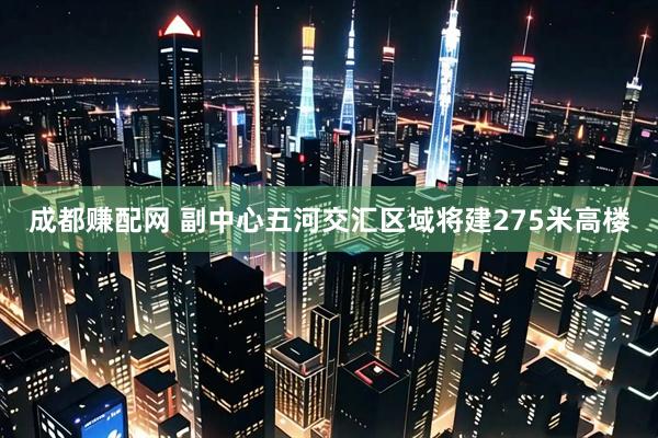 成都赚配网 副中心五河交汇区域将建275米高楼